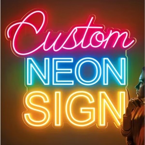 Enseigne néon LED personnalisée avec logo et nom, livraison directe pour chambre, fête d'anniversaire, bar à domicile, café, restaurant - Product Image 2