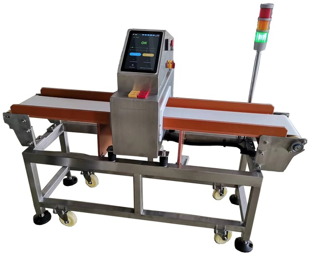 High Accuracy Conveyor Belt Food Metal Detector Industrial Metal Detector Digital Signal Processing With Auto Learning Setting