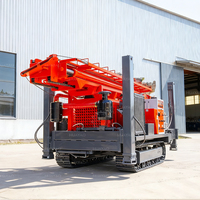 500mm 600mm 700m Plate-forme de forage rotative à puits profond entièrement automatique Plate-forme de forage de puits d'eau à moteur diesel