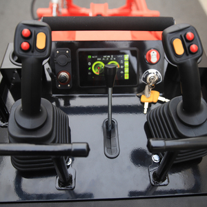Mini-chargeuse sur chenilles Tovisen V1000 avec moteur Kubota à haut débit pour petites chargeuses compactes, accessoires, rétrocaveuse, broyeur - Product Image 5