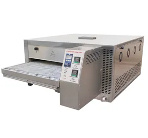 Pizza Master Operation Conveyor Pizza Oven 18 inch Electric Gas Type