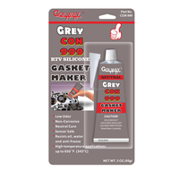 Mastic d'étanchéité silicone RTV gris 85g