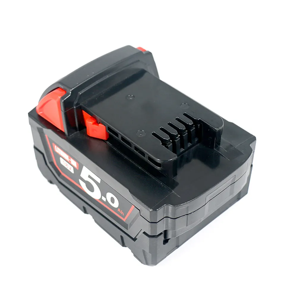 18V5.0Ah 5000mAh 20V şarj edilebilir akü aracı piller OEM/ODM Milwaukee M18 lityum için yedek matkap pil