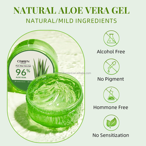 <span class=keywords><strong>Crema</strong></span> facial de <span class=keywords><strong>Gel</strong></span> de <span class=keywords><strong>Aloe</strong></span> <span class=keywords><strong>Vera</strong></span> puro 96% OEM Etiqueta Privada reparación hidratante calmante natural - Product Image 6
