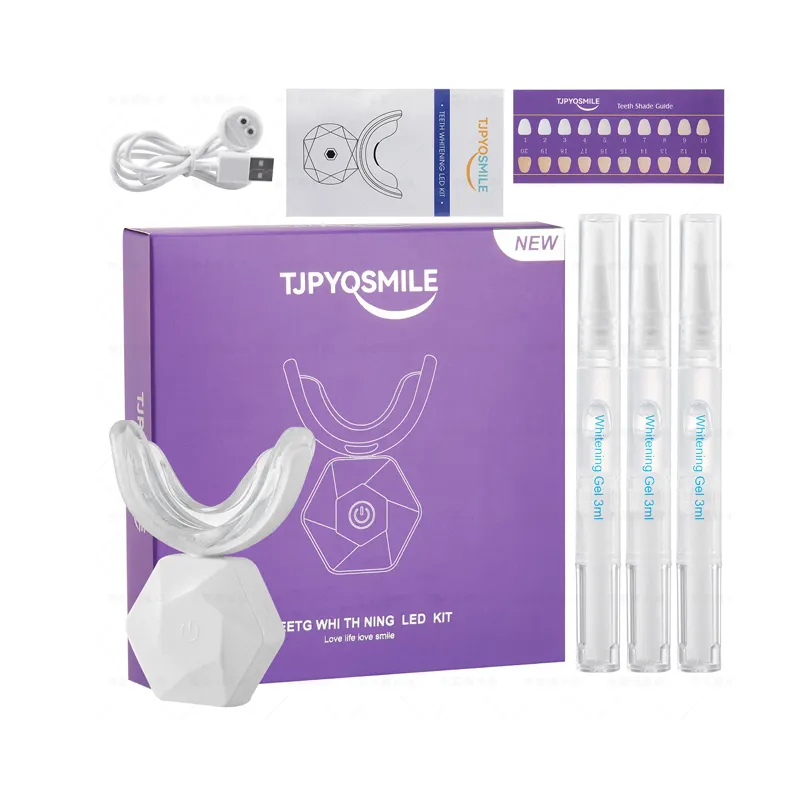 2024 New High Quality 16 LED Wireless HP Teeth Whitening Pen Kit Tooth Whitener At Home