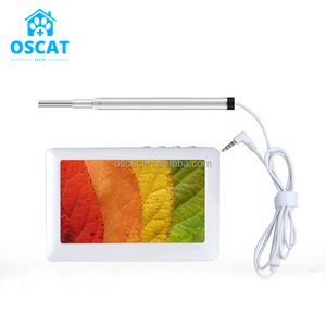 Osmat thiết bị thú y 4.3 inch hiển thị 3.9 mét HD Chiều dài trực quan ear Spoon Cleaner nội soi công cụ với 9 muỗng Tai - Product Image 4