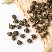 Nouvelle Arrivée Thé Vert aux Perles de Jasmin Naturel Pur, Thé aux Boules de Jasmin Séché, Mélange de Saveurs en Vente