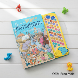 Livre sonore éducatif avec des comptes-rendus interactifs pour enfants, livre sonore pour l'apprentissage précoce - Product Image 1