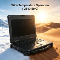 Nieuwe 14 inch Windows 11 IP65 waterdichte en stofbestendige robuuste laptop MIL-STD-810G FHD Intel processor SSD Engels voor zakelijk gebruik
