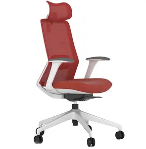 2024 New Design Möbel Stuhl Moderner Bürostuhl Holz stütze Verstellbarer Computers tuhl Mesh mit 4D Armen