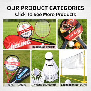Balles de <span class=keywords><strong>badminton</strong></span> en plumes naturelles de haute qualité Jieling - Faible casse, utilisation intérieure/extérieure, options d'emballage personnalisables (3, 6, 12, 24) - Product Image 6