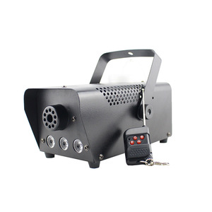Máquina de humo LED a todo color de 500W con control remoto y 3 luces para escenarios, bodas, fiestas de Halloween - Product Image 6