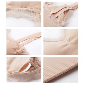 Reggiseno da <span class=keywords><strong>allattamento</strong></span> senza cuciture da donna biancheria intima di maternità con imbottitura filettata modellante in vita abiti dimagranti canotta - Product Image 6