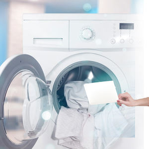 Eco-Friendly Biodegradable Laundry Sheets Solid Disposable Washing <strong>Detergent</strong> Jasmine Floral Lavender Plastic-Free - Product Image 3