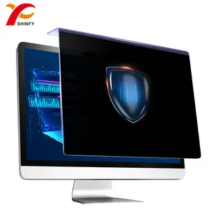 15 Inch Tot 19 Inch Computer Monitor Acryl Privacy Anti Bule Licht Opknoping Board Screen Protector Met Privacy Film