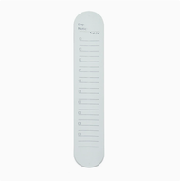 Bracelet de poignet en silicone réutilisable, étanche et effaçable pour la planification quotidienne, la gestion des tâches, l'étude et la personnalisation du logo