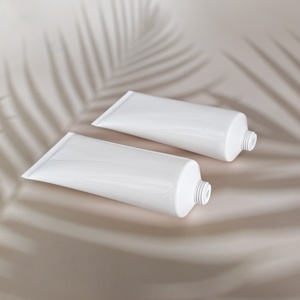 High Quality Plastic Cosmetic Empty Soft Blank Tube For Body Wash Facial Cleanser Cream Oriented Flip Top <b>Sunscreen</b> Packaging - Product Image 3
