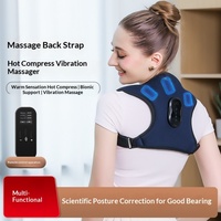 Nouvelle Ceinture de Massage Intelligente Correctrice de Posture pour Adultes et Étudiants, Télécommande Sans Fil, Correction Invisible du Dos CN/GUA