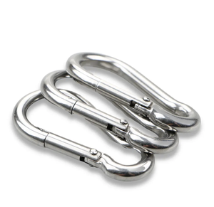 Yüksek kaliteli Metal ürünleri ODM hızlı bağlantı kilidi arma donanım Snaps ile galvanizli emniyet tırmanma yapış yüzük karabina - Product Image 2