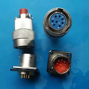 Conectores Circulares Y50EX-1208TJ2 y Y50ex-1208ZK10, Enchufes y Tomas de 8 Pines, Insertos para Soldadura - Product Image 1