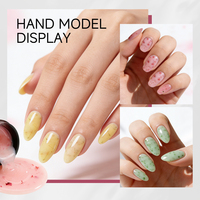 Gel de construction pour ongles, prix usine OEM, vente en gros, non toxique, pour salon de manucure, peinture d'art des ongles, gel dur pour extension d'ongles