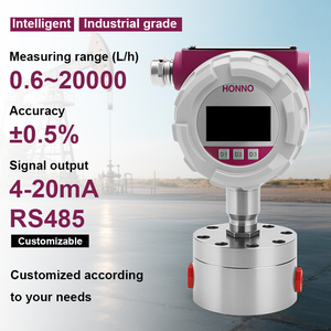 Medidor de Flujo de Engranajes Ovalados Micro, Acero Inoxidable SS304, Sensor para Diésel, <span class=keywords><strong>Gasolina</strong></span> y Lubricantes, 4-20mA, RS485, Pantalla LCD, Alta Precisión, Digital - Product Image 5