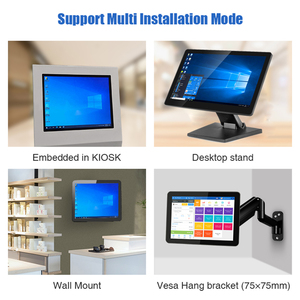 14 15 15.6 <span class=keywords><strong>17</strong></span> inch cảm ứng điện dung màn hình Màn hình Wall Mount <span class=keywords><strong>LCD</strong></span> Công nghiệp POS vỏ nhựa Màn hình máy tính để bàn hiển thị - Product Image 3
