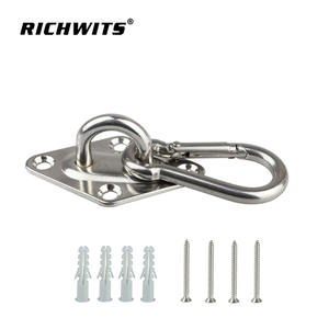 Ganchos de Acero Inoxidable con Forma de Diamante para Exteriores, Mosquetones, Herrajes Marinos Especiales para Parasoles - Product Image 5