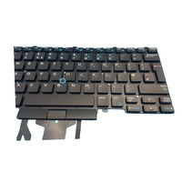 Tata letak US Keyboard Laptop UNTUK Dell Latitude E5450 E5470 E5490 E7450 E7470 E7480 0NVGY3 dengan lampu latar LED dan Pointer
