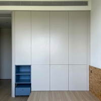 Armoire de chambre et de salon moderne, modulaire, de luxe, durable, écologique, grande capacité, avec éclairage LED, meubles pour la maison