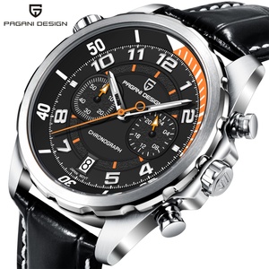 Montres pour hommes PAGANI Design PD1811, montre automatique VK64, cuir PU, saphir, Reloj Hombre PD1811 - Product Image 1