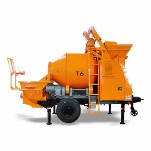 Mixer beton dengan pompa Mortar Mixer beton kecil truk dan harga pompa di India