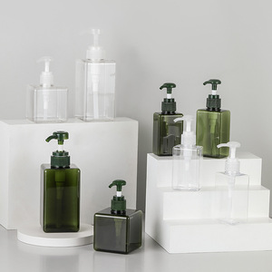Botella dispensadora con bomba de tamaño de viaje, 450Ml, para jabón, Gel de ducha, champú, loción, portátil, creativo, gran capacidad - Product Image 2