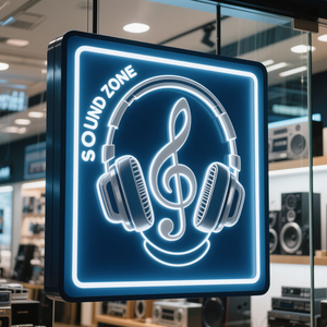 Insegna Pubblicitaria <span class=keywords><strong>LED</strong></span> Personalizzata a Doppia Faccia, Rettangolare, Impermeabile, Rotante, con Display a Blister - Product Image 3