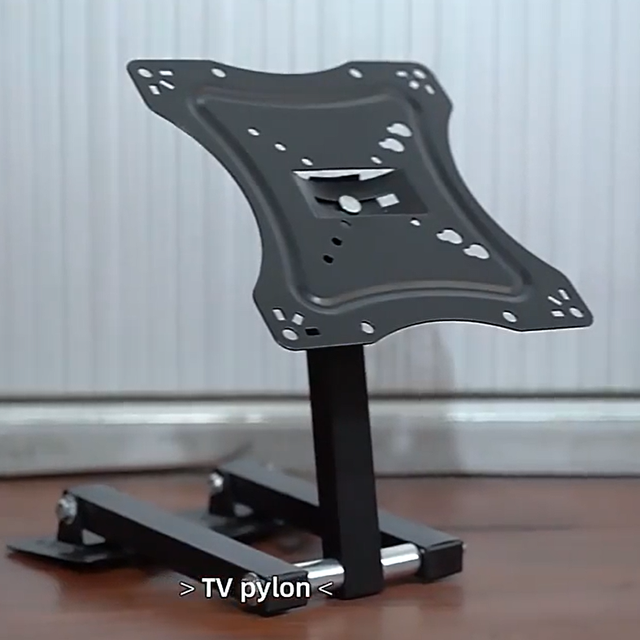 117B Cheap Price VESA 200*200 Load 20kg Full Motion Swivel 14-42 Inch TV Wall Bracket VESA Mounts Above Fireplace