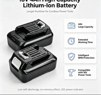 Batterie au lithium rechargeable BL1041B 10,8 V 4 Ah pour perceuse sans fil, avec protection contre les surcharges 500, noire, fournie par l'usine