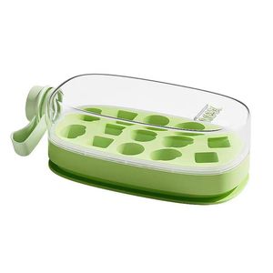 Ice Cube Mold With Lid Mixed Shapes Pet Material Food Grade Ice Tray For Home And Commercial Use - Product Image 5