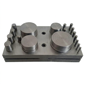 Ensemble de moules irréguliers en fer SUNTOOLS/STIPL de 23 mm et 25 mm, lot de 18 pour découpe de disques, pour moulage de bijoux et fabrication de moules DIY, modèle 280J - Product Image 1
