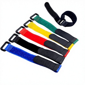 <span class=keywords><strong>Bande</strong></span> adhésive robuste réutilisable, réglable, colorée, imprimée en nylon pour fixation de sangles <span class=keywords><strong>auto</strong></span>-agrippantes et attaches de câbles - Product Image 4