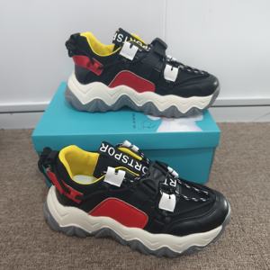 Vente en gros bon marché baskets respirantes à semelle épaisse pour femmes chaussures de marche à la mode - Product Image 6