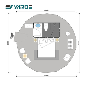 Tenda a Cupola Geodetica per Glamping a Prezzo di Fabbrica, Tenda per Fiere <span class=keywords><strong>in</strong></span> PVC, Tenda a Cupola di Lusso per Hotel all'Aperto, Case a Cupola per <span class=keywords><strong>Campeggio</strong></span> <span class=keywords><strong>in</strong></span> <span class=keywords><strong>Vendita</strong></span> - Product Image 3