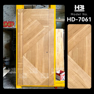 Cửa gỗ nội thất âm tường, thiết kế hiện đại theo phong cách Mỹ, veneer gỗ sồi đỏ, dành cho nhà ở - Product Image 2
