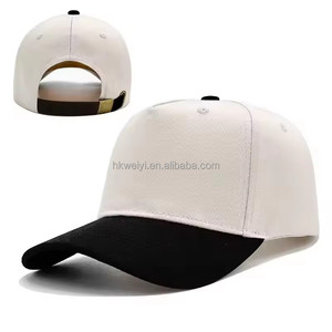 Gorra de Béisbol de 5 Paneles con Bordado 3D en Dos Tonos, Gorra de Béisbol Ajustable con Logotipo Personalizado en Dos Tonos para Hombre y Mujer OEM ODM - Product Image 3