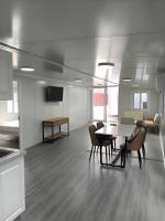 Bâtiment pliable 2 chambres à coucher Portable maison modulaire Chine expédition 20ft 40ft extensible pliant conteneur maison et autre maison