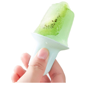 Moldes creativos de helado de verano con 6 compartimentos, fáciles de desmoldar, para hacer paletas de frutas para niños. - Product Image 5