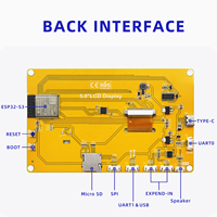 ESP32-S3 5 İnç Dirençli Dokunmatik Ekran LCD Ekran Modülü 800*480 Geliştirme Kartı BT ve WIFI ile LVGL HMI IoT için