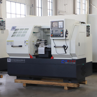 Tour CNC CK6140 à banc plat, rails rigides, horizontal, automatique, capacité d'usinage moyenne