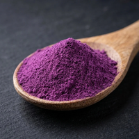 Poudre d'igname violette (Ube) brute - Qualité alimentaire, certifiée Halal, emballage en fût, amidon naturel et ingrédient alimentaire fonctionnel, extrait végétal