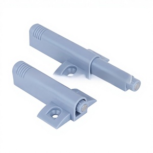 Catapulta a tromba d'elefante, accessori senza maniglia, cerniera magnetica robusta in plastica, ammortizzatore a pressione per porta, moderno e minimalista - Product Image 5