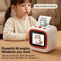 Appareil photo Instax AI, interface USB, commande vocale, génération d'images par IA, mécanisme d'impression thermique sans encre